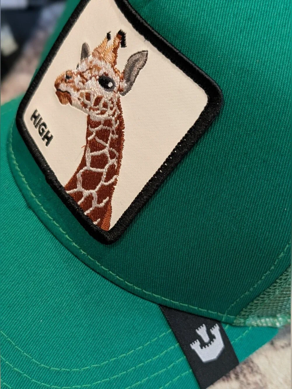 Goorin Bros. Lot Of Two Mesh Trucker Hats with Animal Patches
